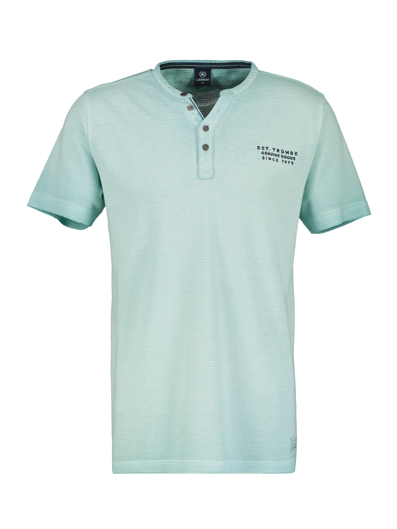 LERROS Henleyshirt »LERROS Serafino für Herren in sportlicher Optik«