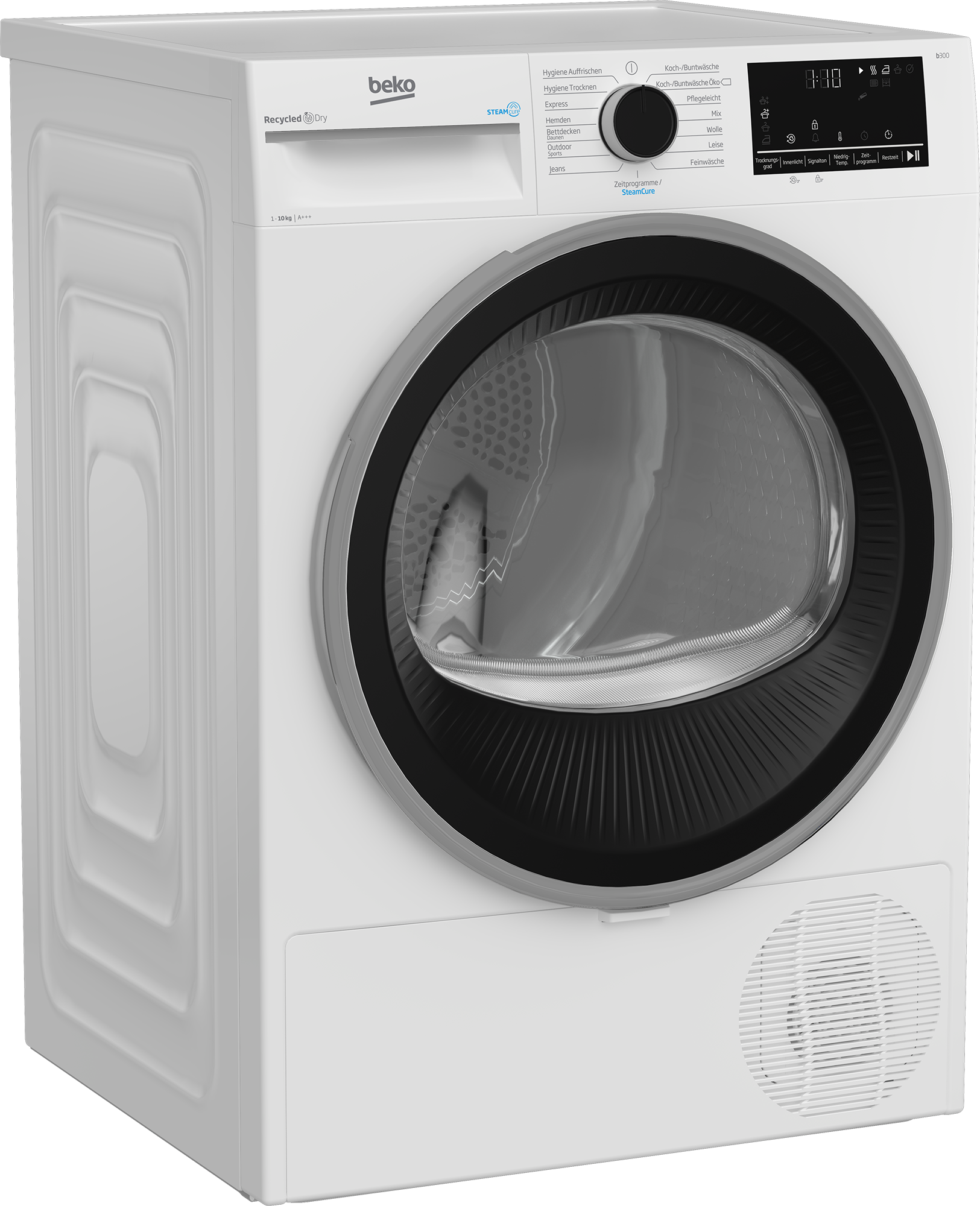 BEKO Wärmepumpentrockner »B3T442491«, 10 kg, mit Wärmepumpentechnologie, SteamCure, Silent Programm