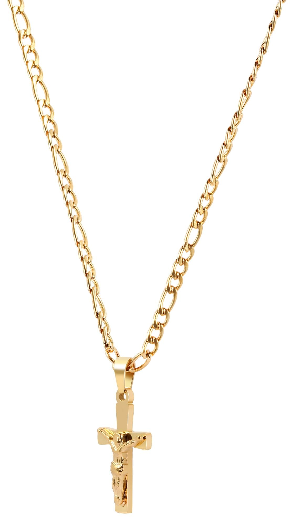 Adelia´s Kette ohne Anhänger »Unisex Halskette mit Anhänger ¿ Kreuz aus Edelstahl«