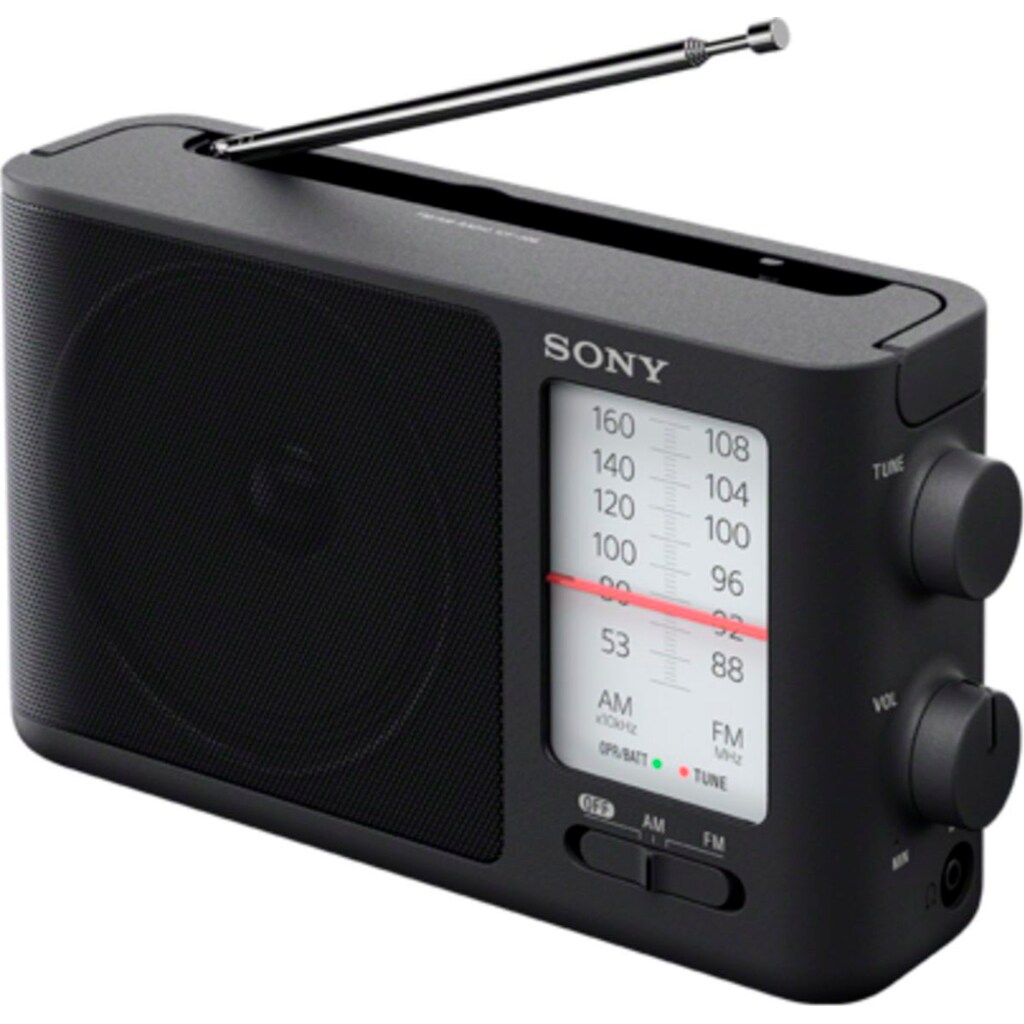 Sony Radio »ICF506«, (FM-Tuner-AM-Tuner 0,1 W)