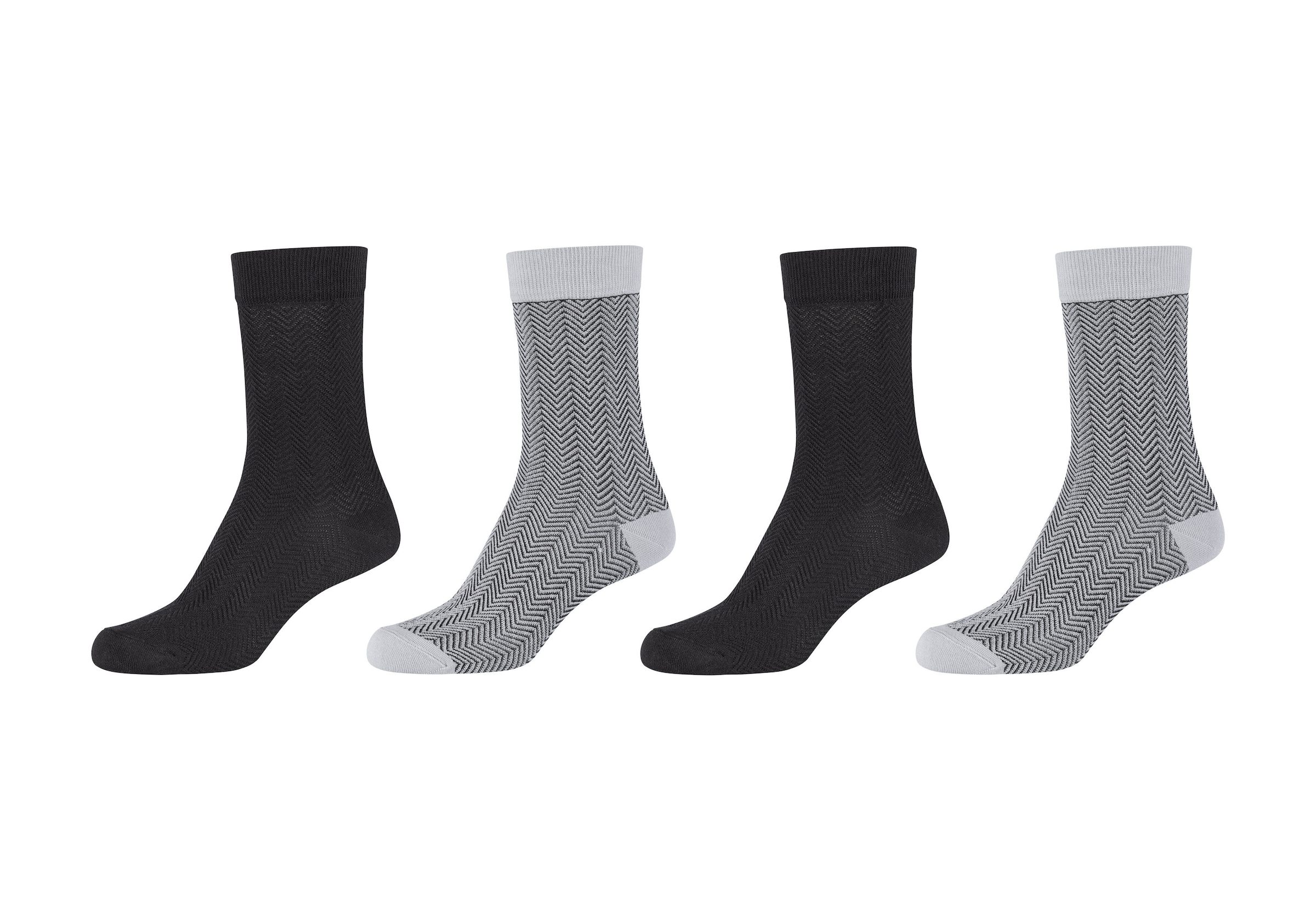 Freizeitsocken, (4er Pack)