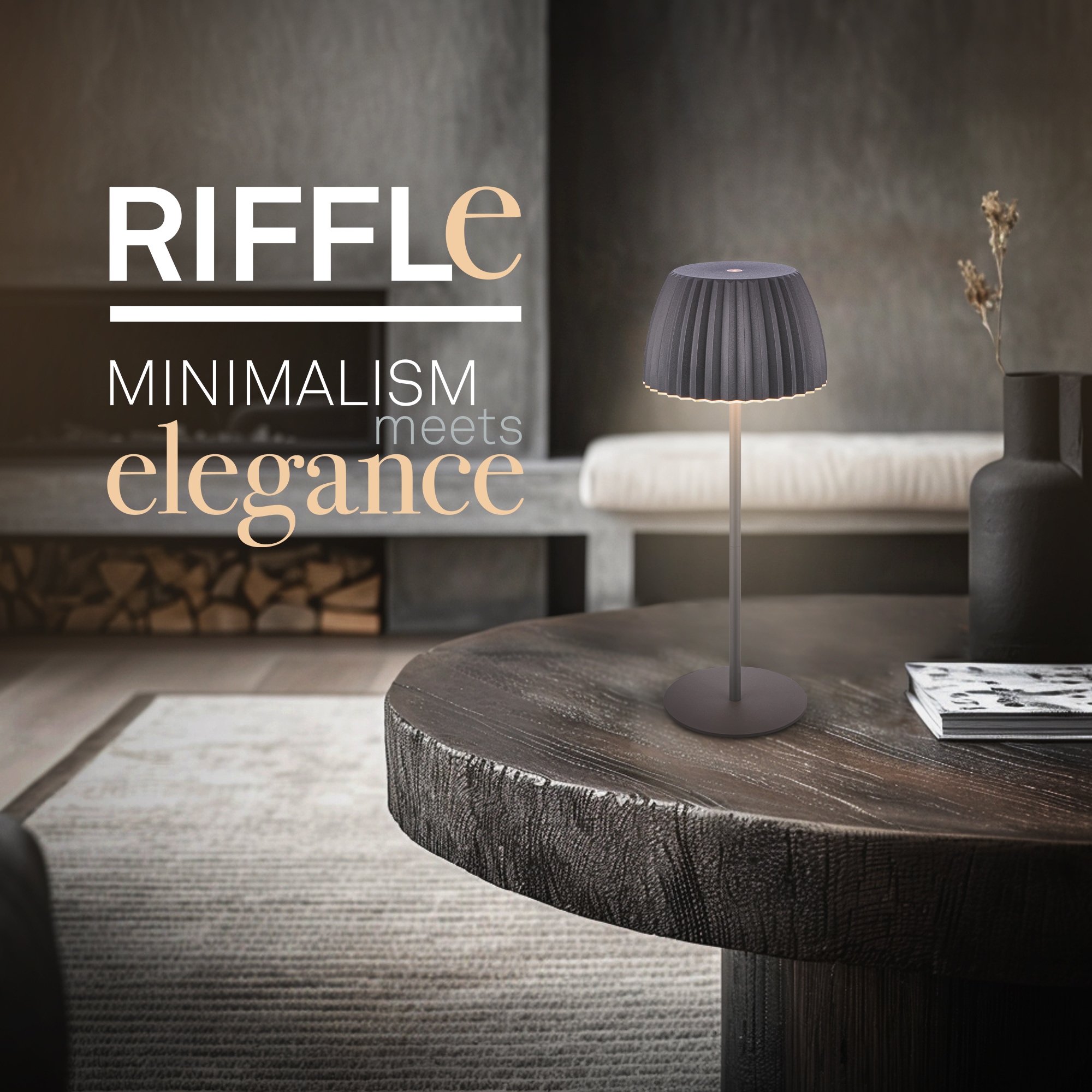 Briloner Leuchten LED Tischleuchte »Akku LED Tischleuchte« LED-Modul