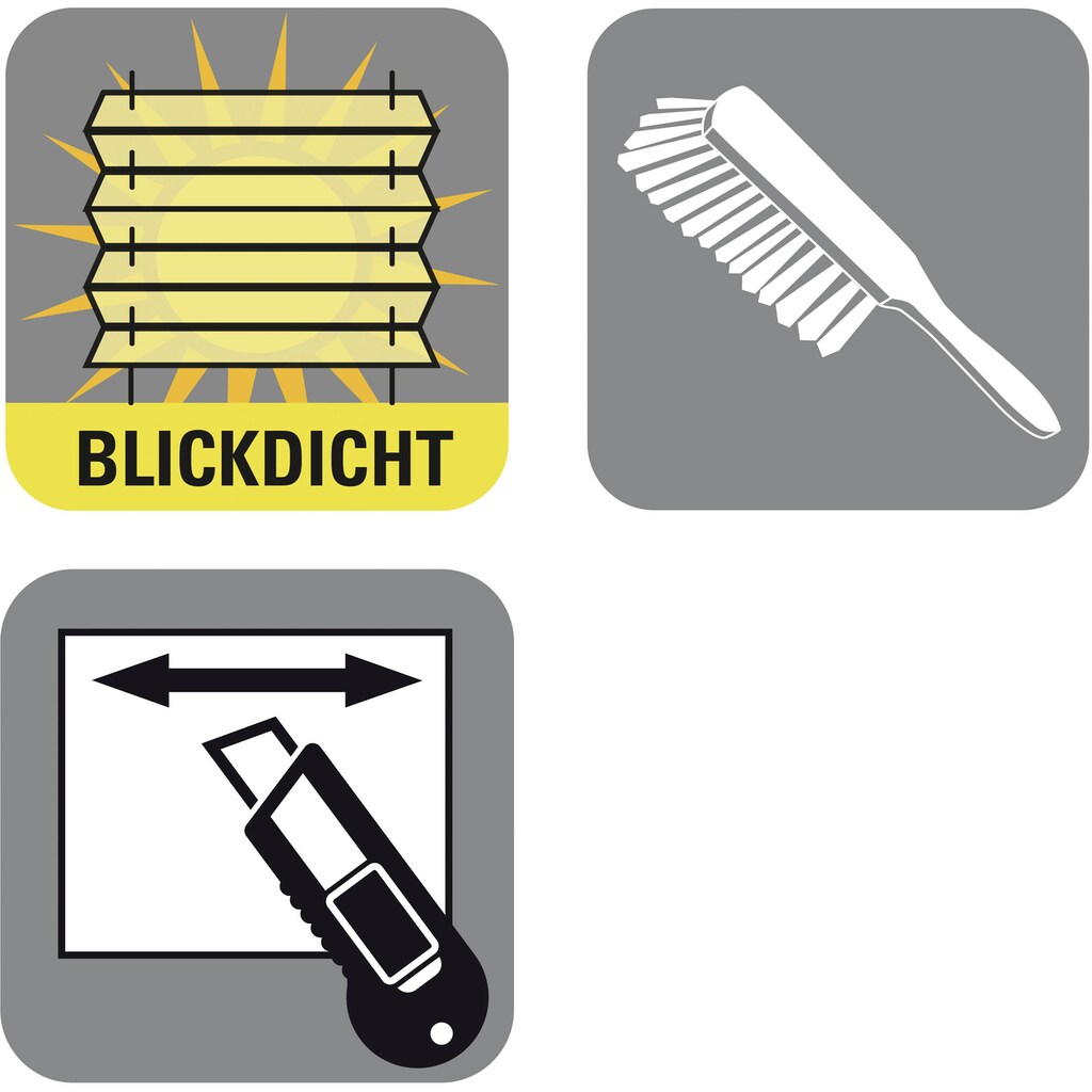 GARDINIA Plissee »Concept Tageslicht«, blickdicht, mit Bohren