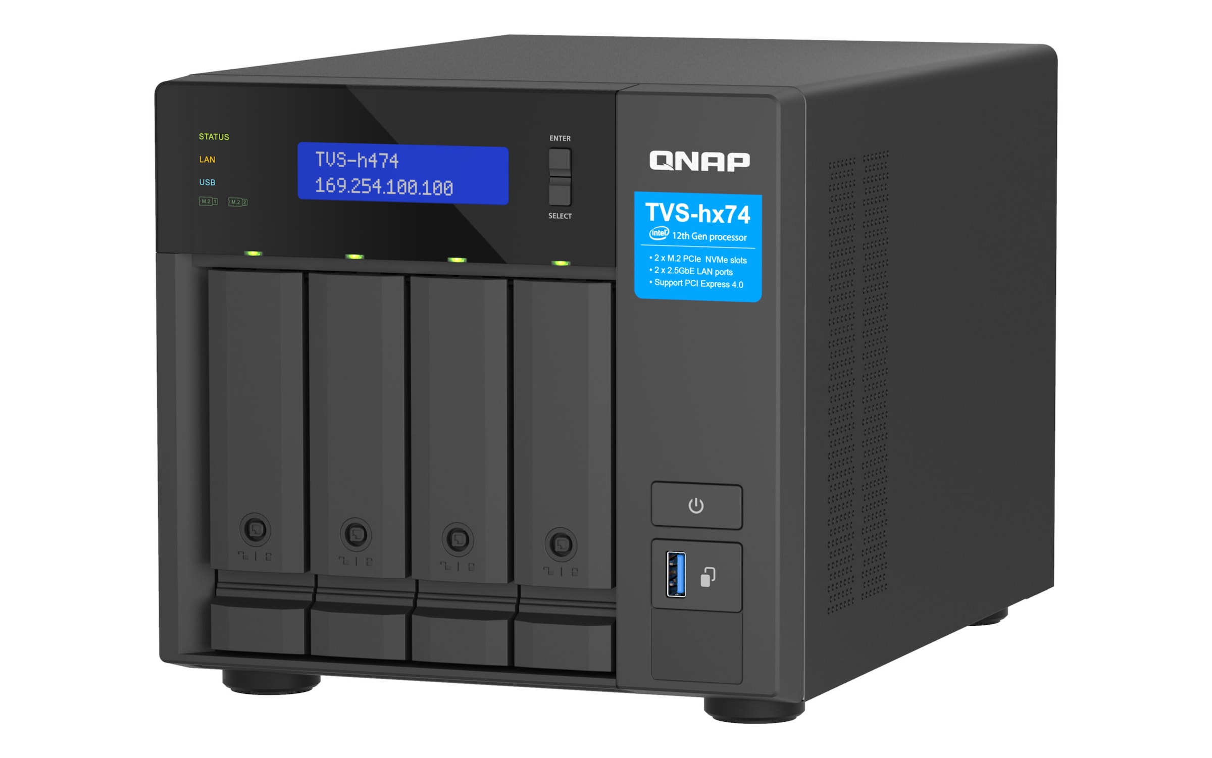 QNAP NAS-Server »TVS-H474«
