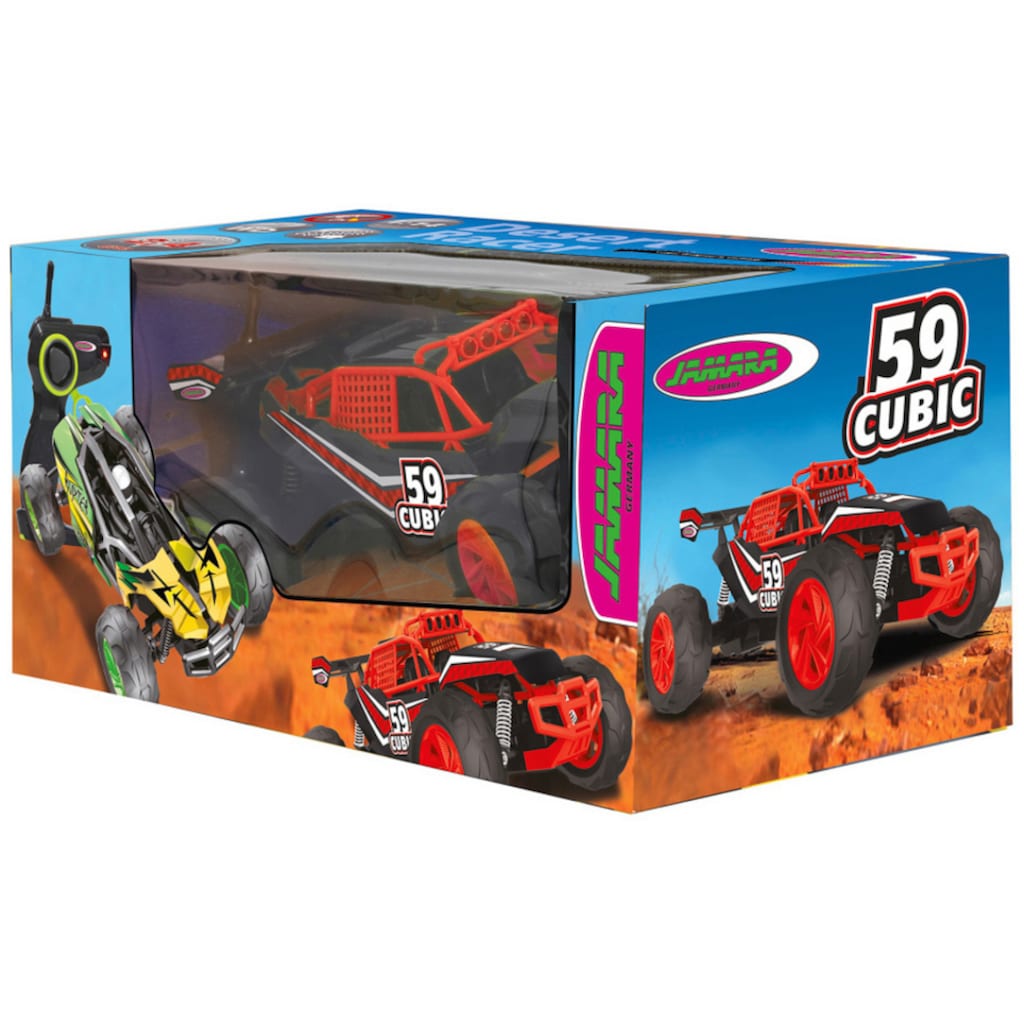 Jamara RC-Monstertruck »Cubic Desert Buggy 2,4 GHz 1:14 rot/schwarz«