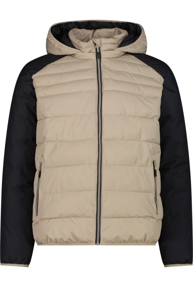 CMP Steppjacke »MAN JACKET SNAPS HOOD« mit Kapuze mit abnehmbarer Kapuze, aus Polyester
