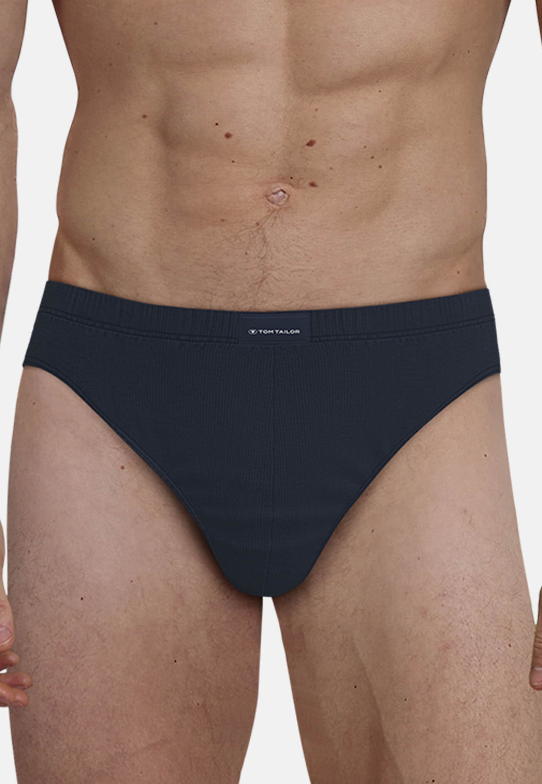 TOM TAILOR Minislip »Colorado«, 5 weich, bequem, eng, atmungsaktiv, breiter Bund, mit Logo