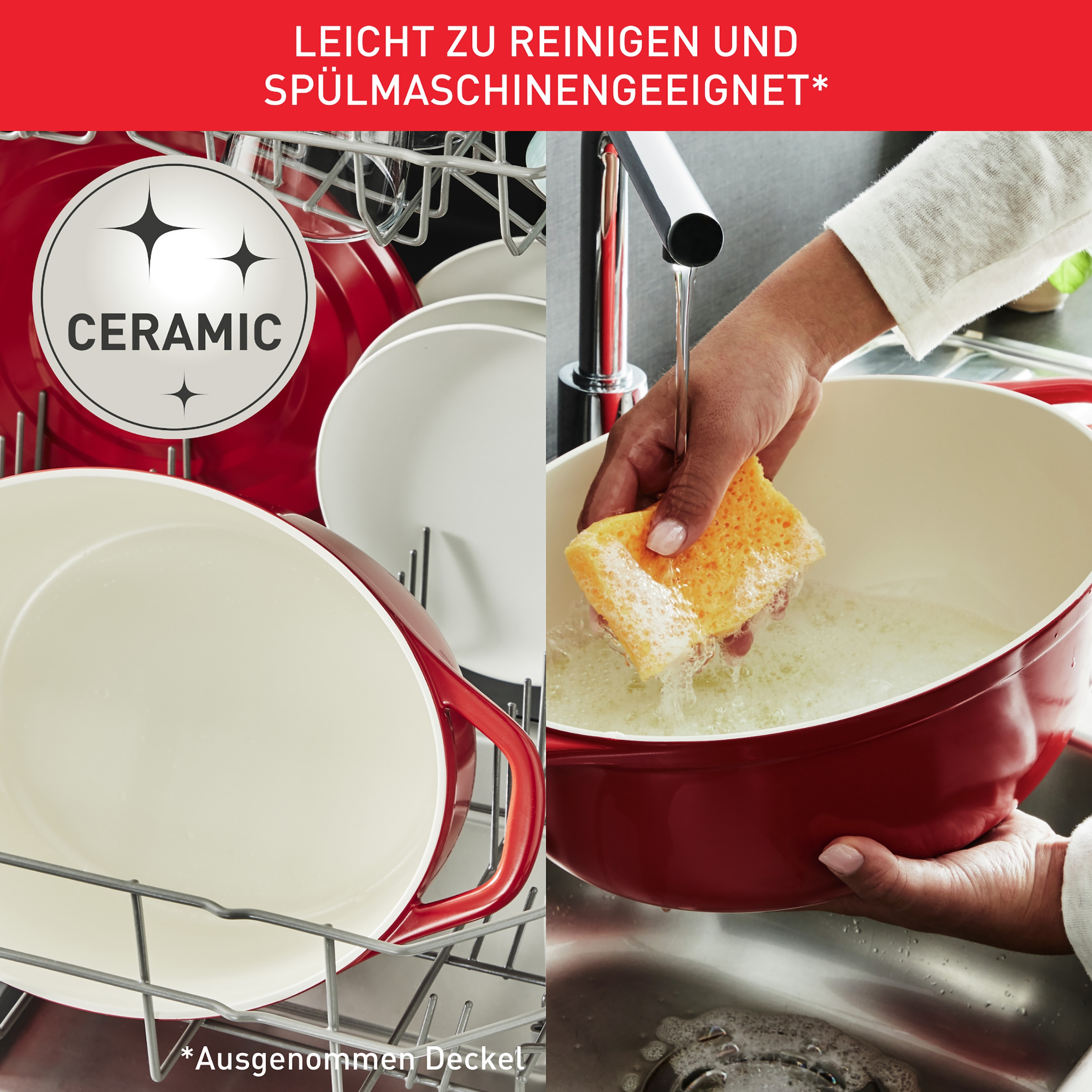 Tefal Bräter »Air« 2 Stk. tlg. Aluminiumguss