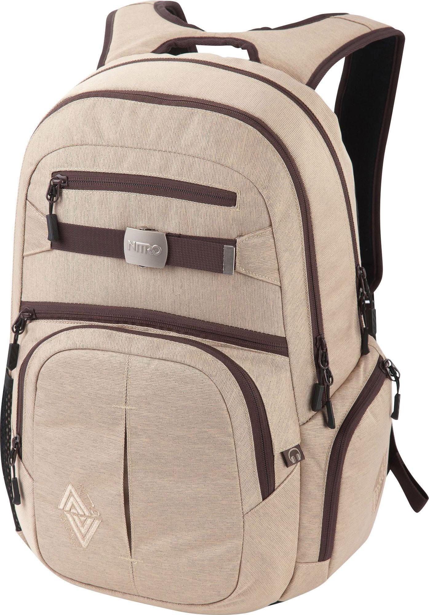 NITRO Schulrucksack »Hero«, Alltagsrucksack, Großer Freizeitrucksack, Schule, Arbeit und Reise