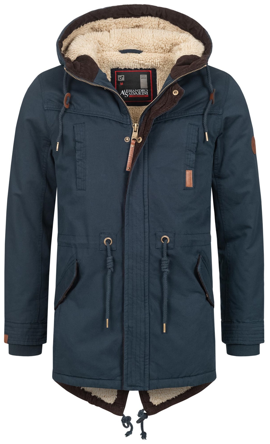 Alessandro Salvarini Winterjacke »A. Salvarini Herren Winterparka AS280«