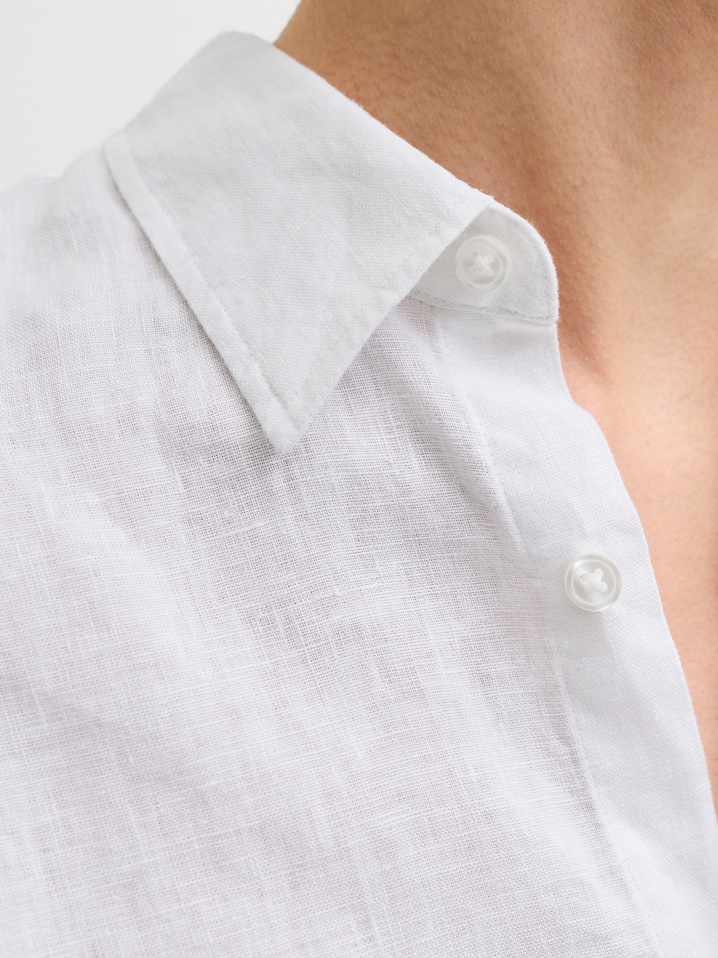 Jack & Jones Langarmhemd »JPRBLALAWRENCE LINEN LS SHIRT SN«