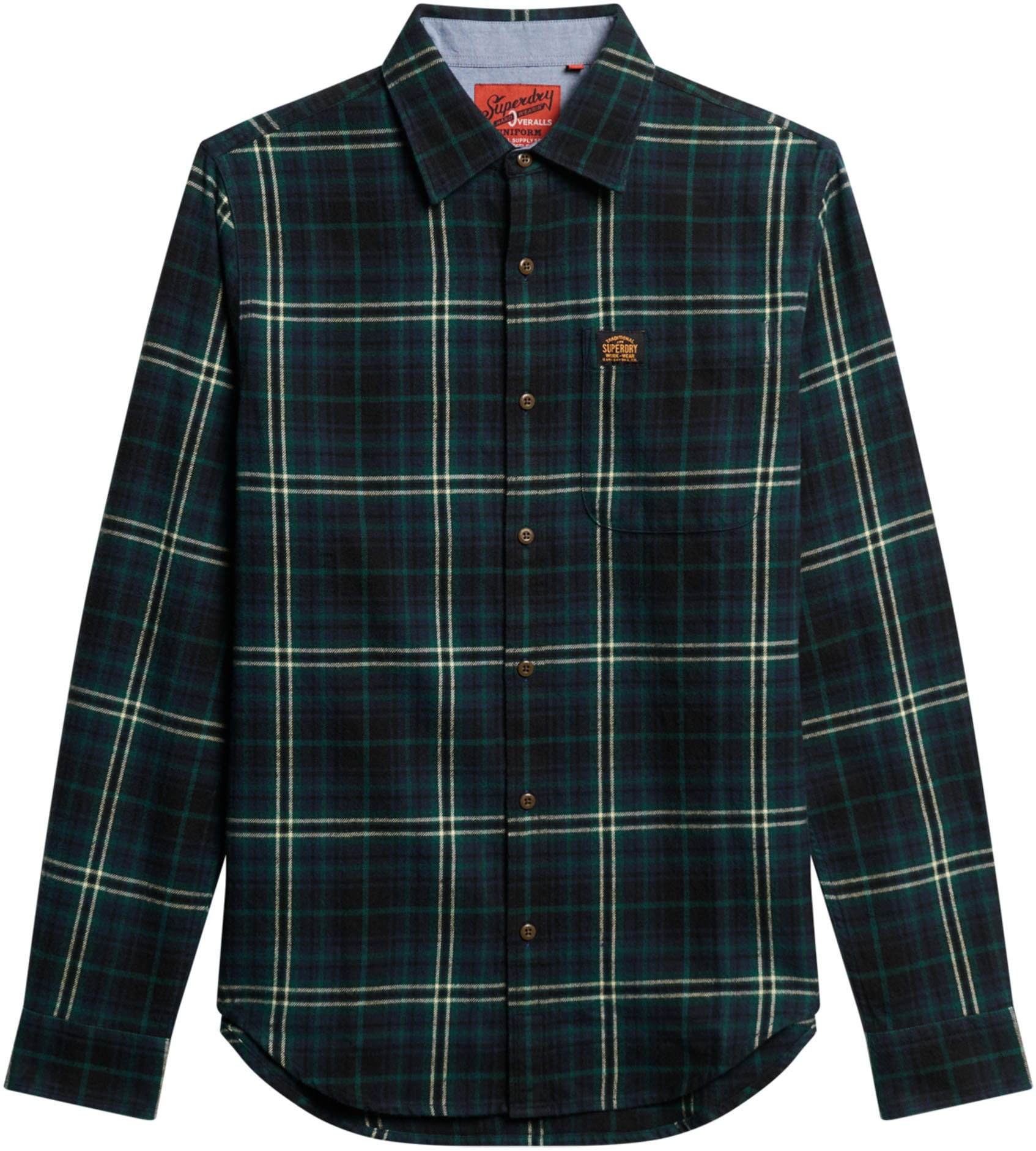 Superdry Langarmhemd »Organic Cotton Lumberjack Check Shirt«