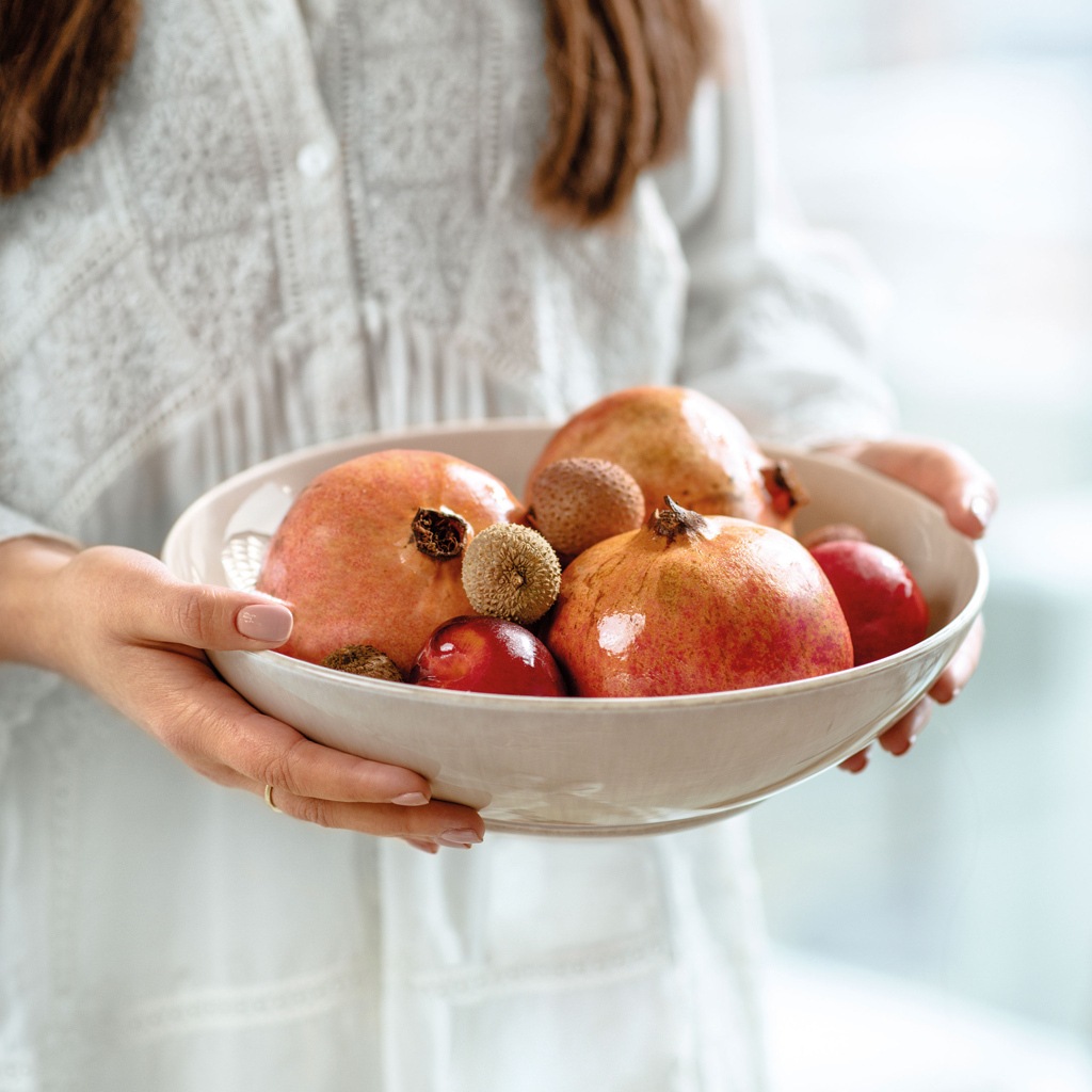 like. by Villeroy & Boch Schale »Präsentationsschale Perlemor Sand ø 26,1 cm beige« 1 tlg.