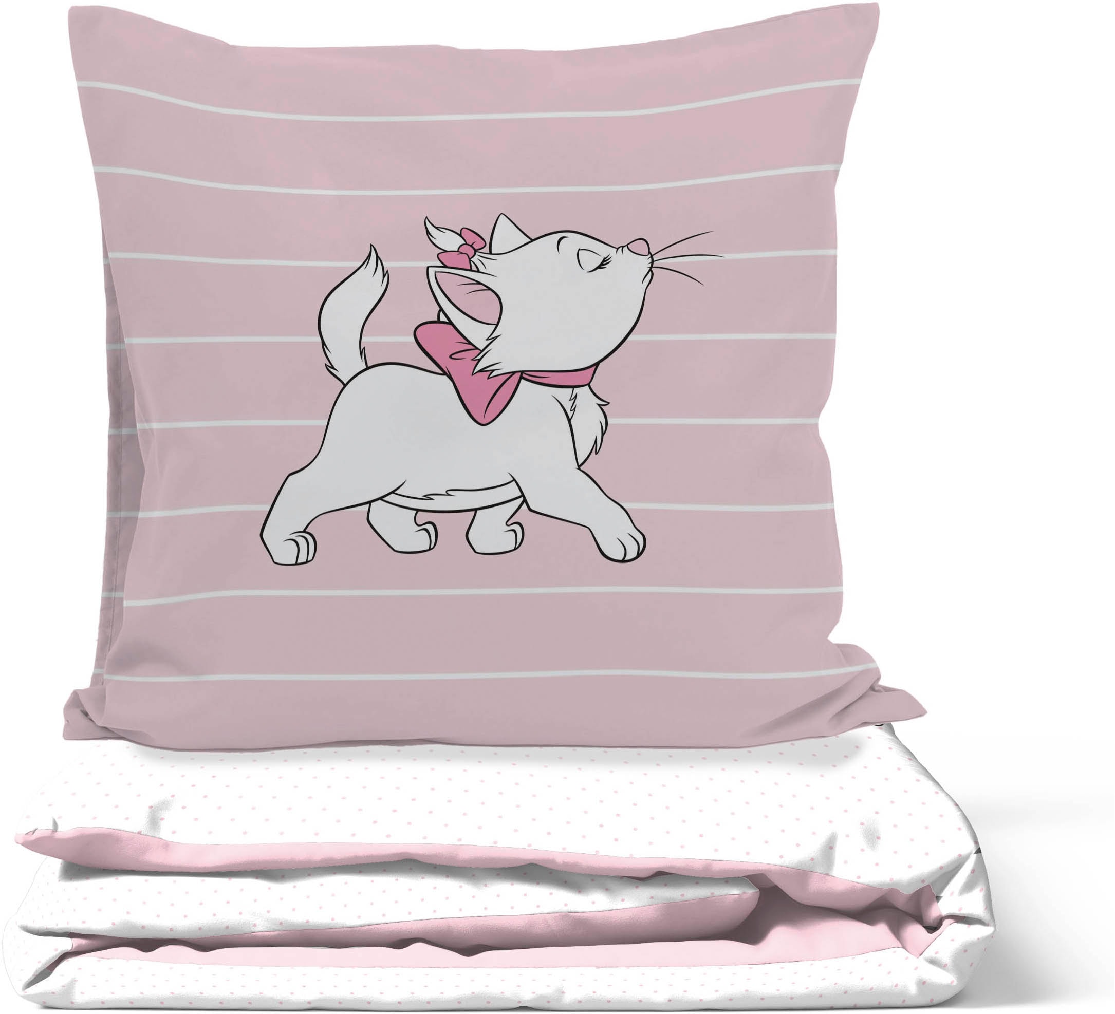 Disney Kinderbettwäsche »Disney Aristocats« 2 100% Baumwolle