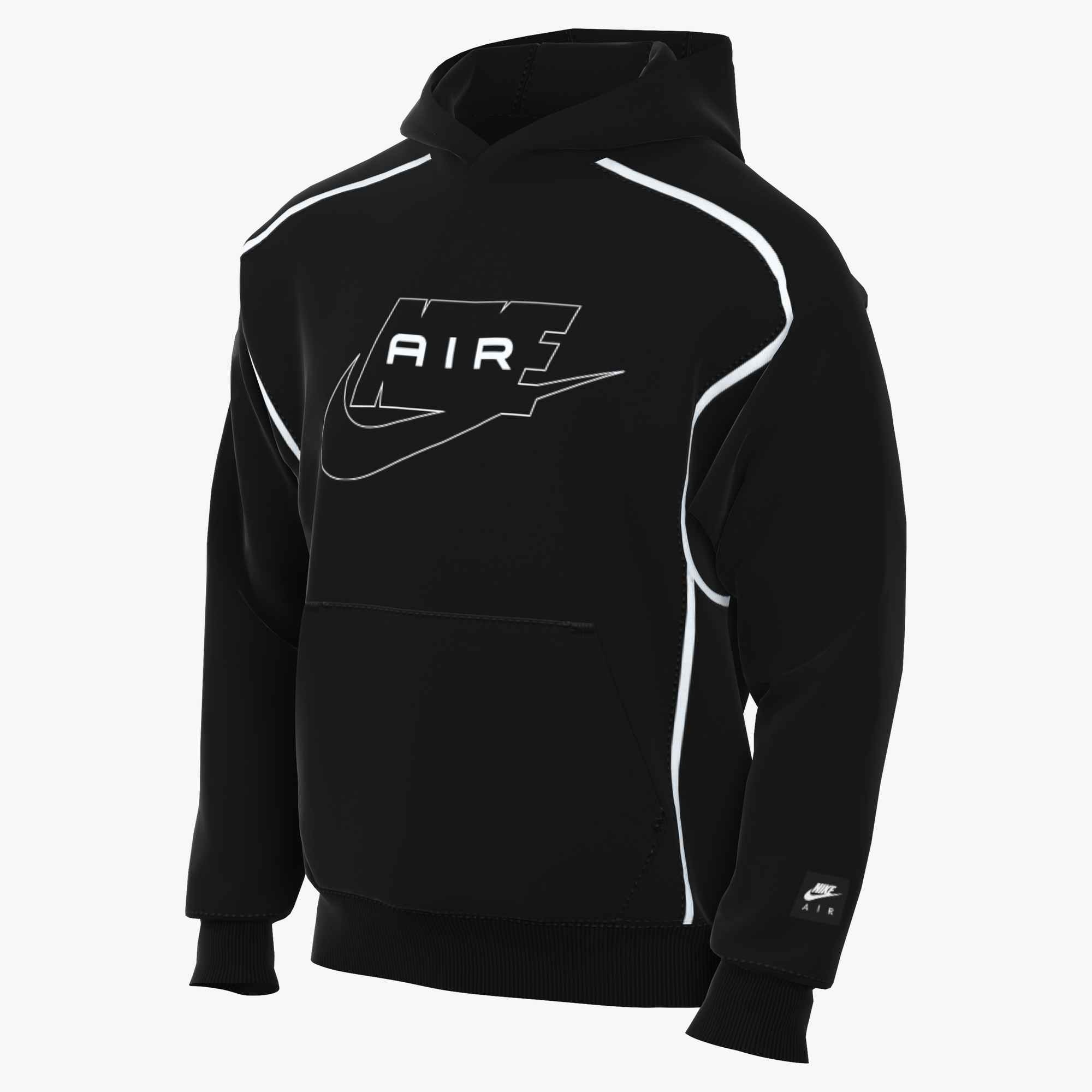 Nike Sportswear Kapuzensweatshirt »M NK AIR PO HDY«, mit Kapuze, aus Baumwolle und Polyester, Basic Passform
