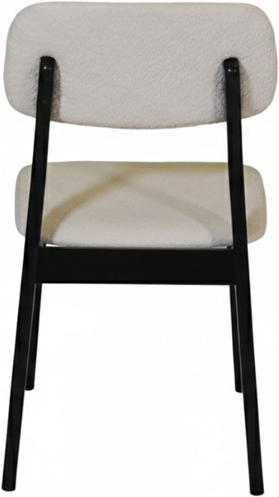 Jahnke Esszimmerstuhl »JOY SIT DUO« (Set) Esszimmerstuhl (2er Set), Massivholz, Boucle-Stoff,bis 110kg belastbar