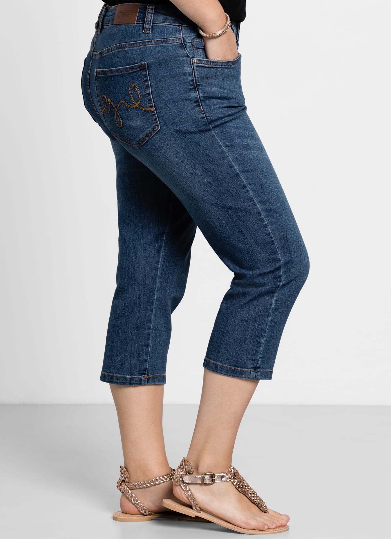 Sheego 5-Pocket-Jeans, (1 tlg.)