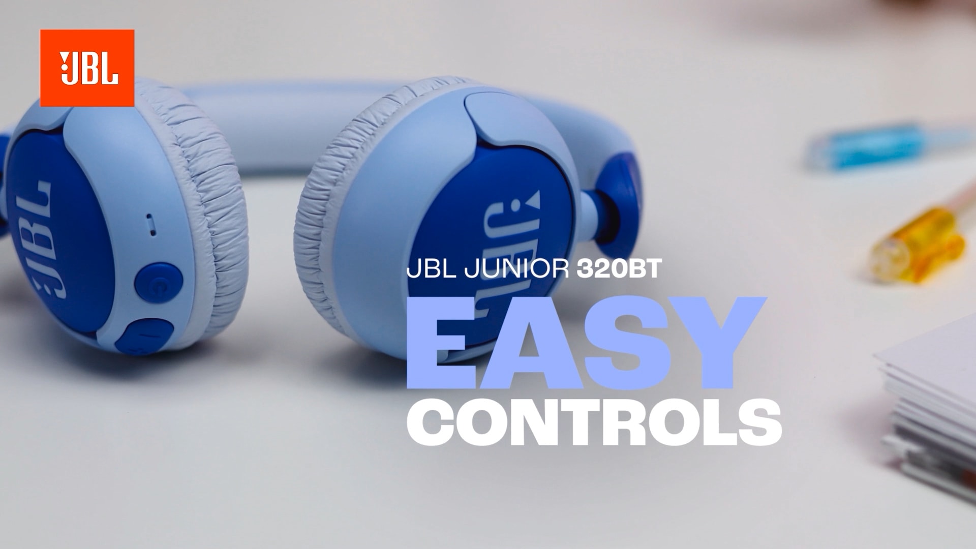 JBL Kinder-Kopfhörer »Junior 320BT«, A2DP Bluetooth, Adaptive Noise-Cancelling