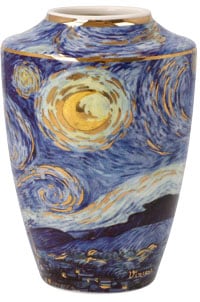 Tischvase »Vincent van Gogh - Sternennacht«, (1 St.), Vase aus Porzellan, Höhe ca....