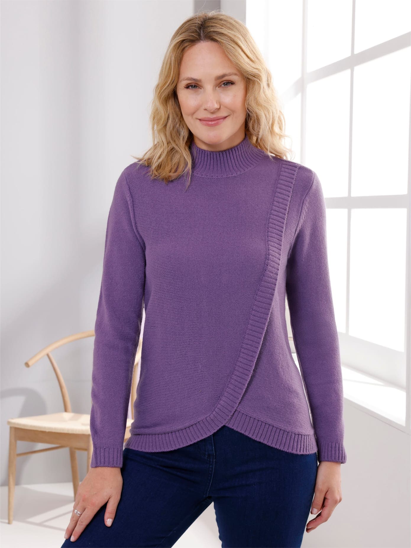 Classic Basics Stehkragenpullover »Pullover«