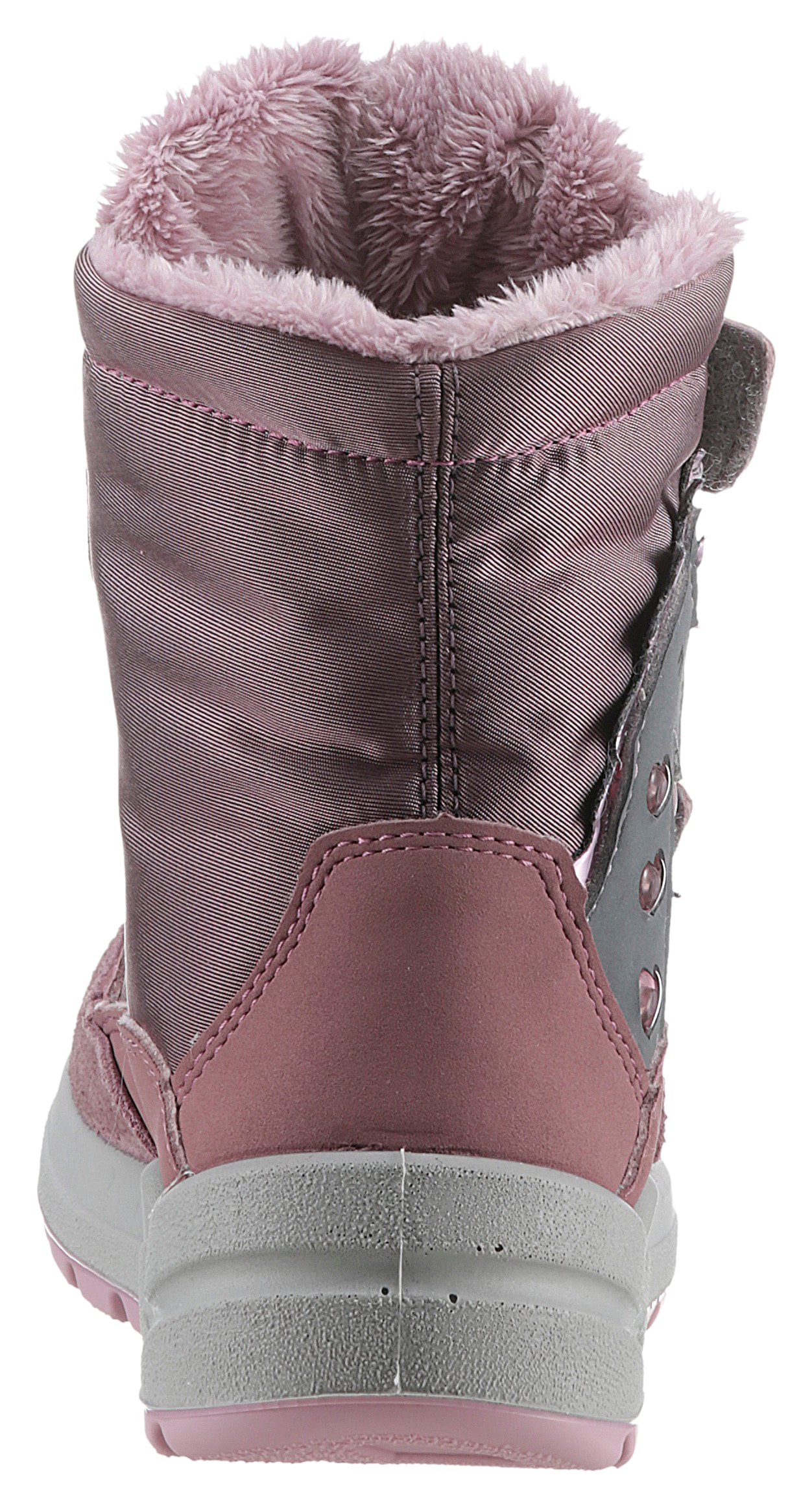 Ricosta Snowboots »Annika WMS: Normal«, Winterboots, Klettstiefel, Kindergartenschuh mit Blinkfunktion