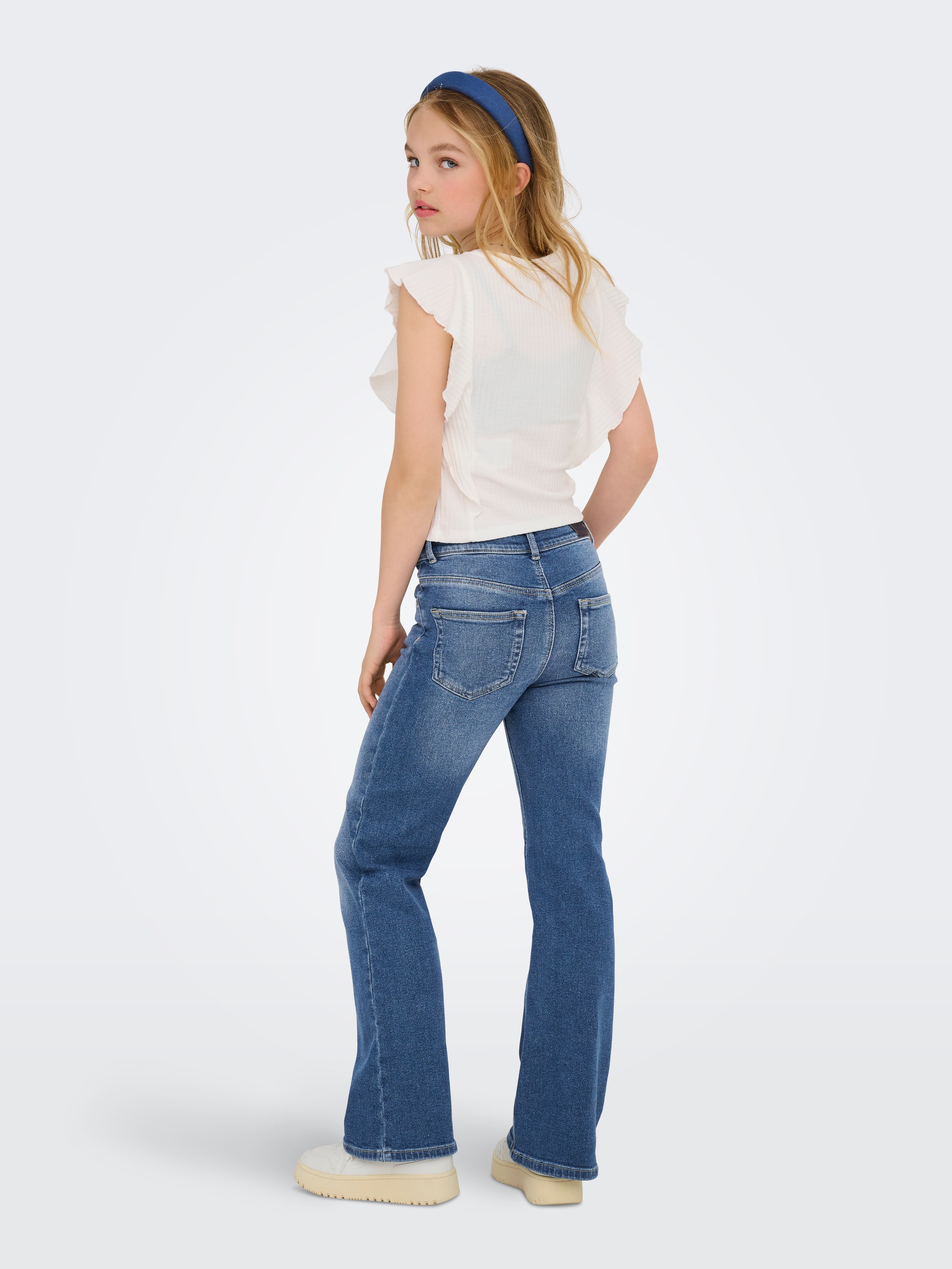 KIDS ONLY Bootcut-Jeans »KOGJUICY LIFE FLARED DNM CRO557 NOOS«