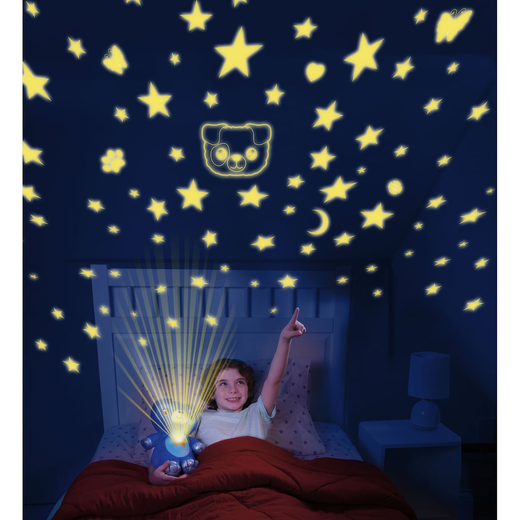 MediaShop Plüschfigur »Star Belly Dream Light - Knuddeliger Welpe«, mit Nachtlichtfunktion