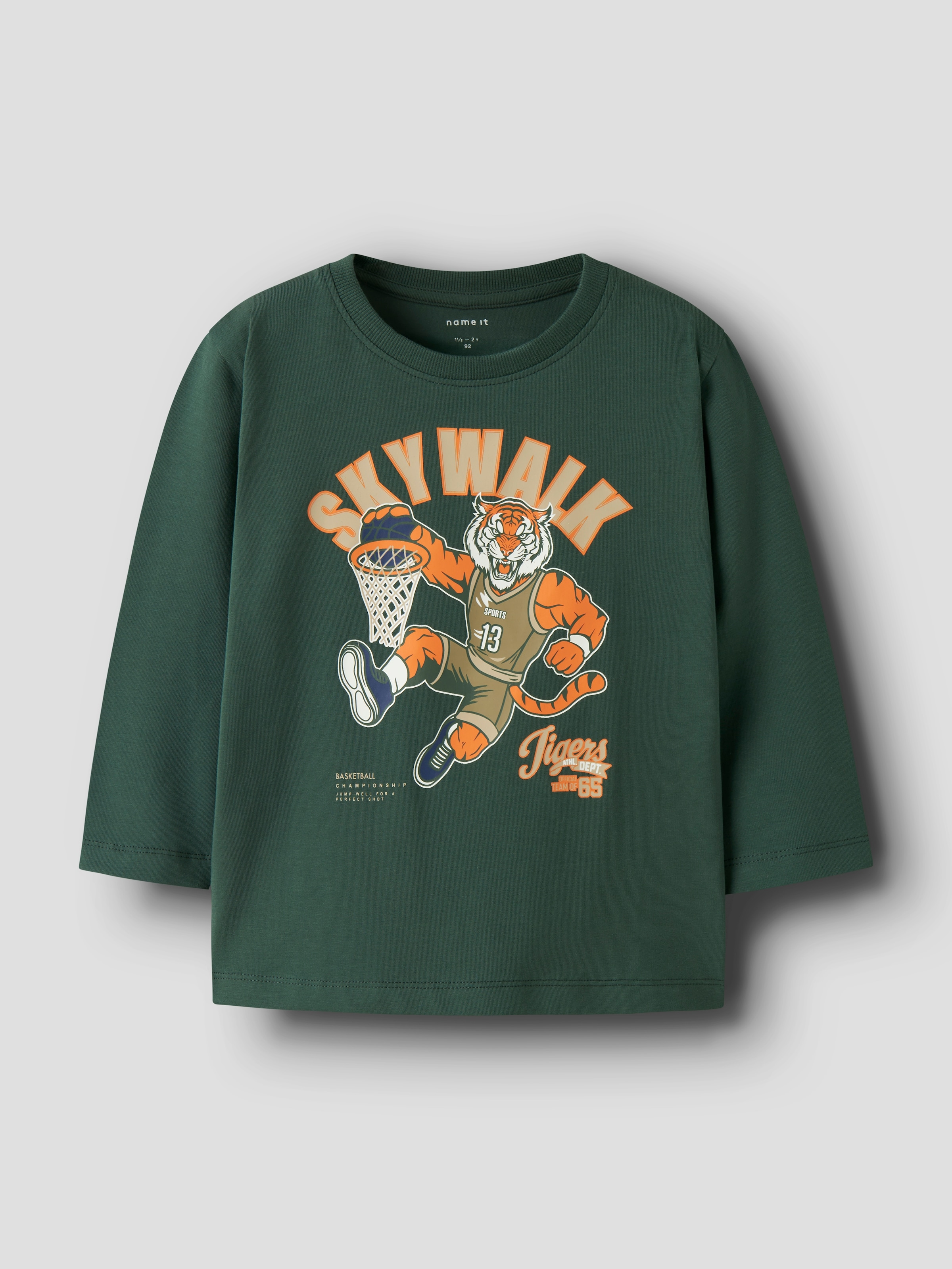 Name It T-Shirt »NMMLINCOM LS NREG TOP BOX«