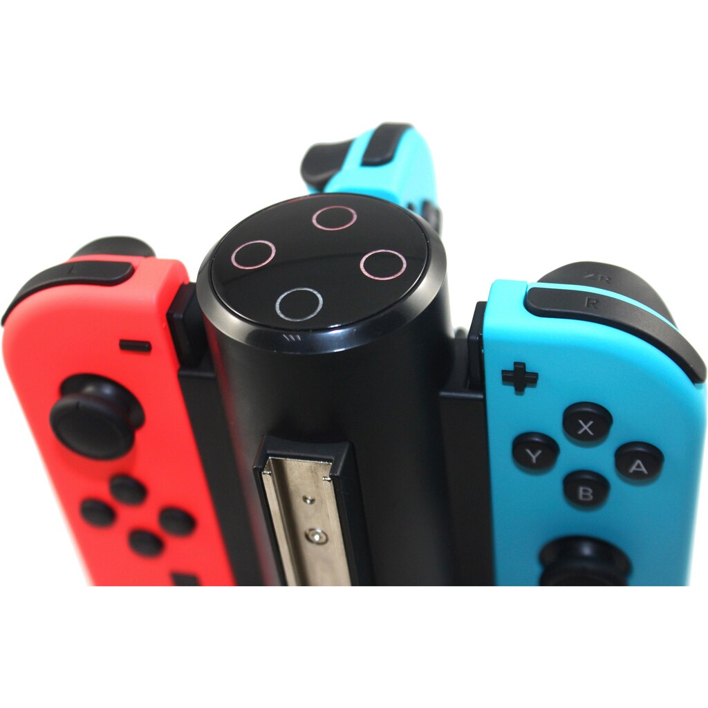 Ready2gaming Controller »Nintendo Switch Bundle«, (Set, inkl. Ladegerät für 4 Nintendo Switch™ Joy-Con Controller)
