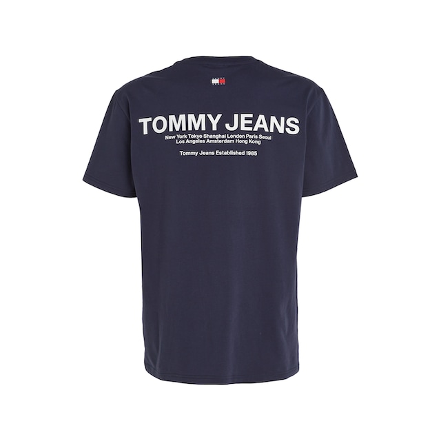 Tommy Jeans T-Shirt »TJM CLSC LINEAR BACK PRINT TEE« online kaufen bei OTTO