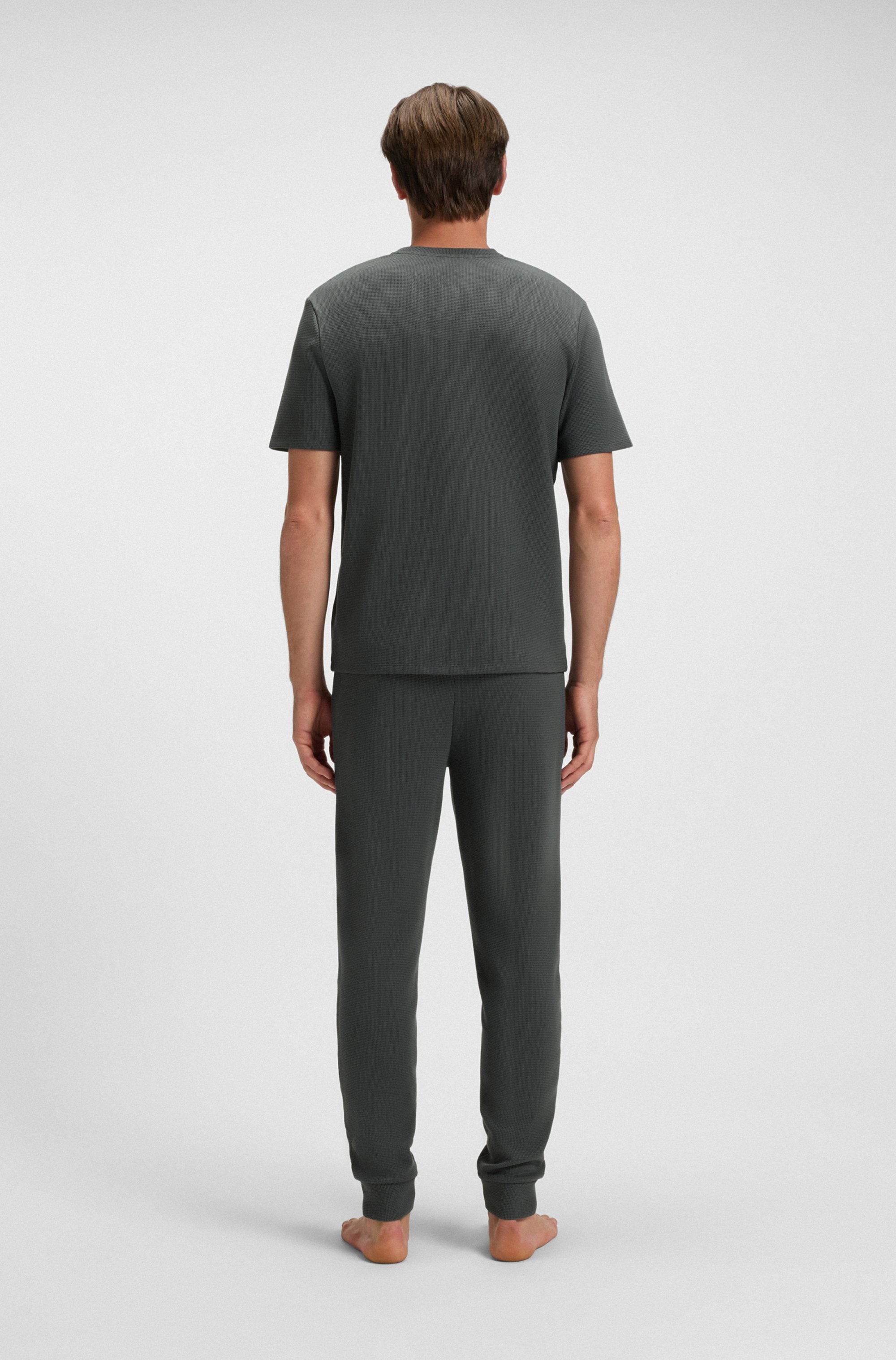 BOSS Pyjamaoberteil »Waffle T-Shirt«