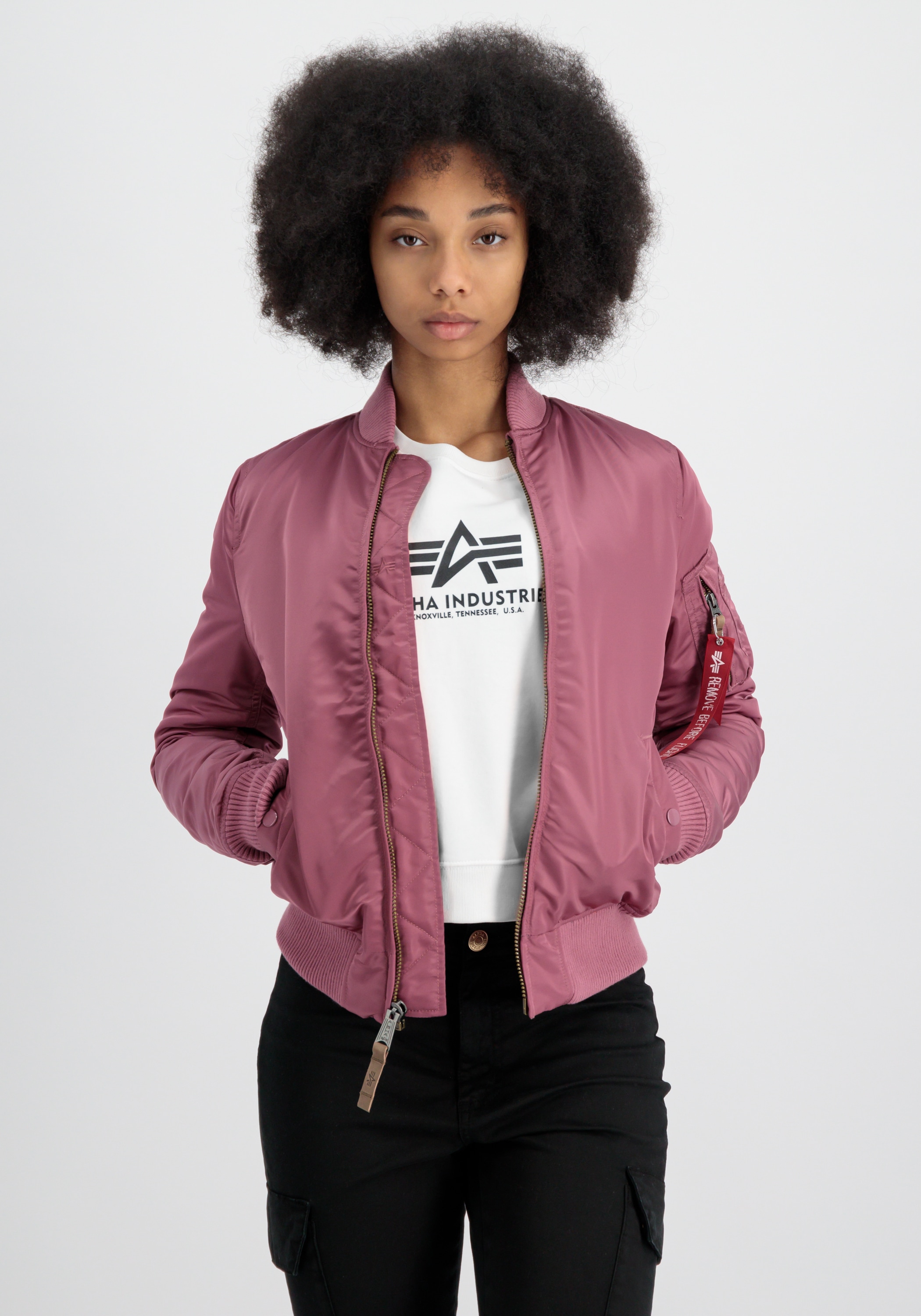 Alpha Industries Bomberjacke »Alpha Industries Women - Bomber Jackets MA-1 VF Vintage Fit 59 W«
