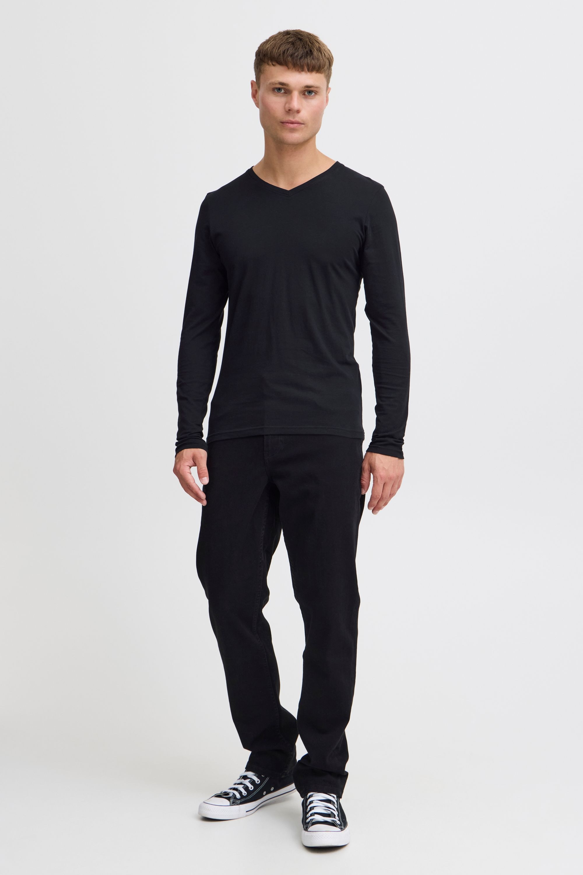 !Solid V-Shirt »V-Shirt SDBasil«