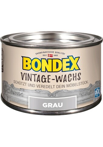 Schutzwachs »VINTAGE-WACHS Grau«