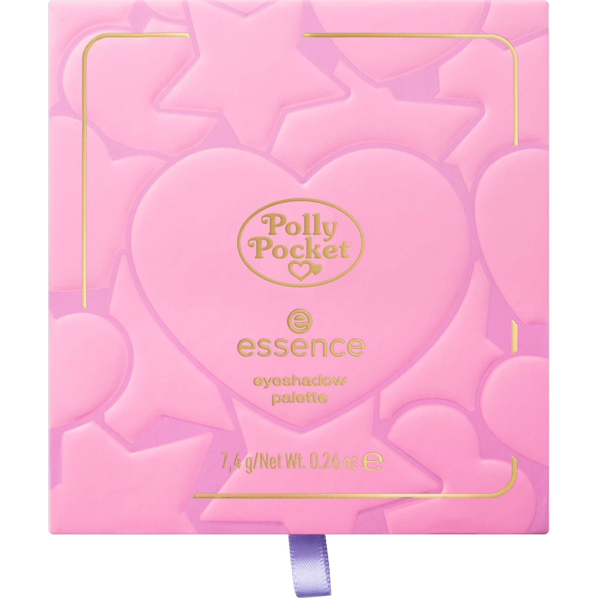 Essence Lidschatten-Palette »Polly Pocket eyeshadow palette«, (Set, 3 tlg.), hochpigmentierte Farben, Perfekt für Pastell- und Farbakzente
