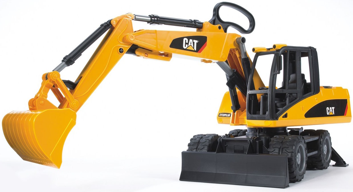 Bruder® Spielzeug-Bagger »Cat Mobilbagger 44 cm (02445)« Made in Europe