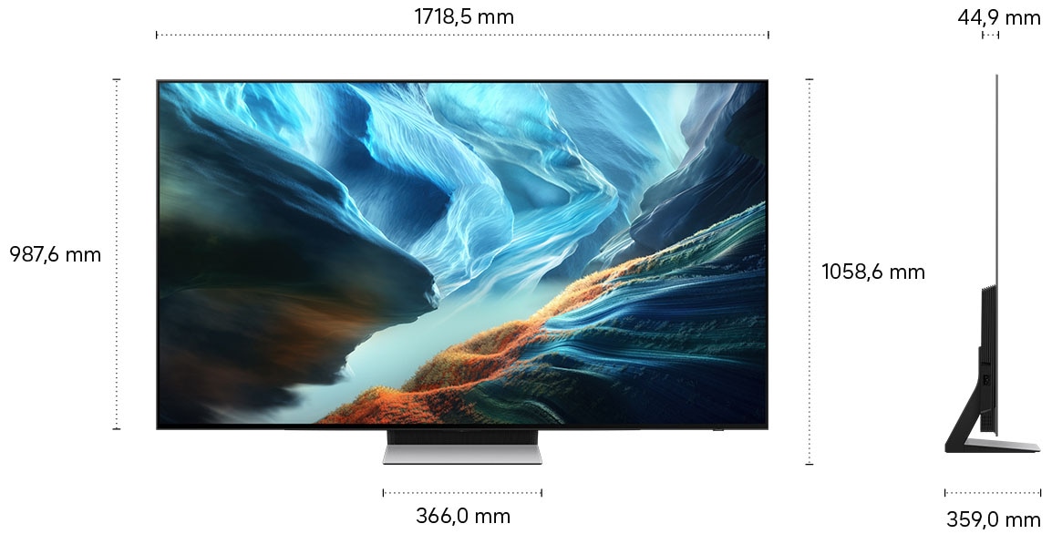 Samsung OLED-Fernseher »GQ77S90HAT« 195 cm/77 ″ Smart-TV