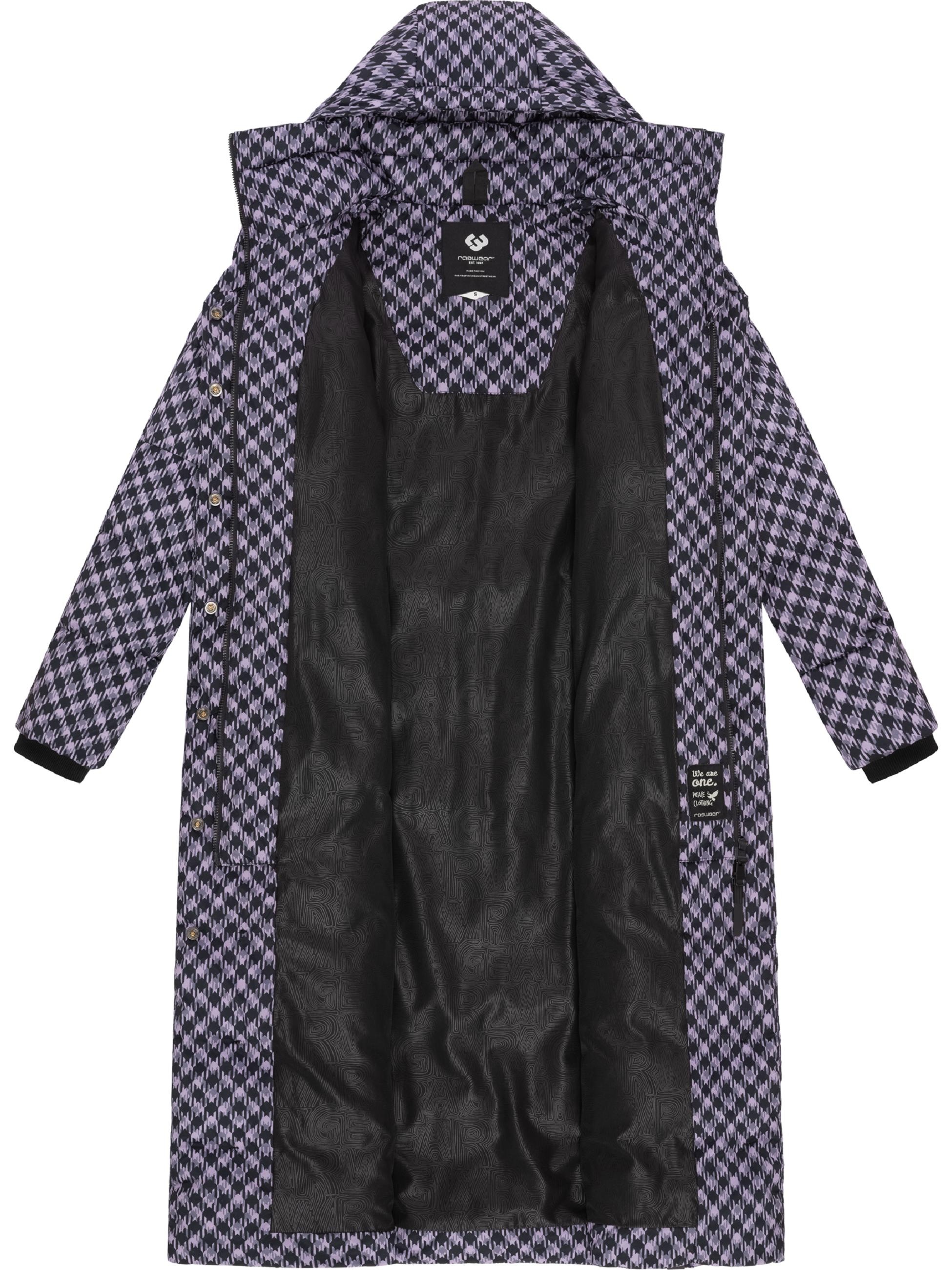 Ragwear Steppmantel »Steppmantel Niara Long Print«
