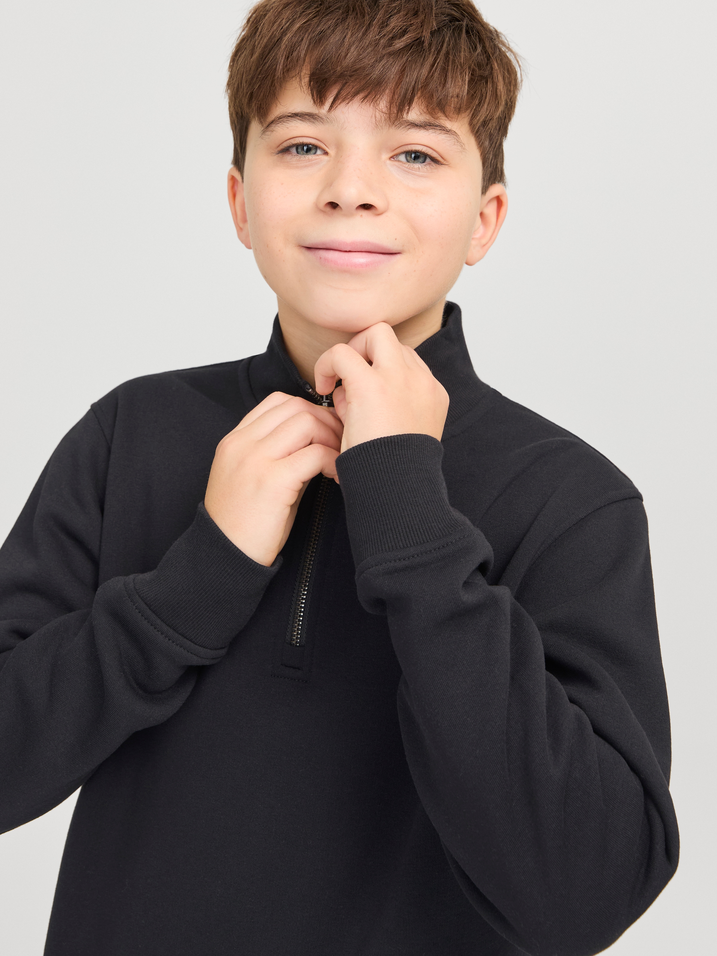 Jack & Jones Junior Sweater »JJEBRADLEY SWEAT HALF ZIP NOOS JNR«