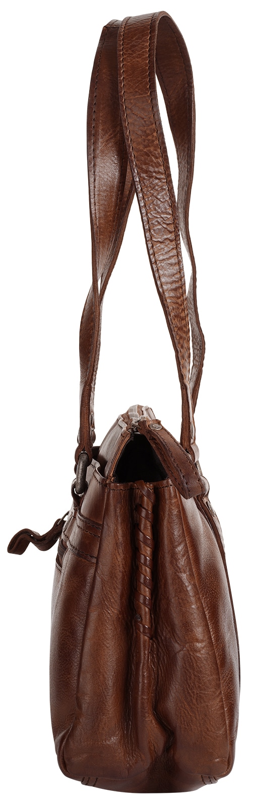 Spikes & Sparrow Henkeltasche »SPIKES & SPARROW Damen echt Leder« echt Leder
