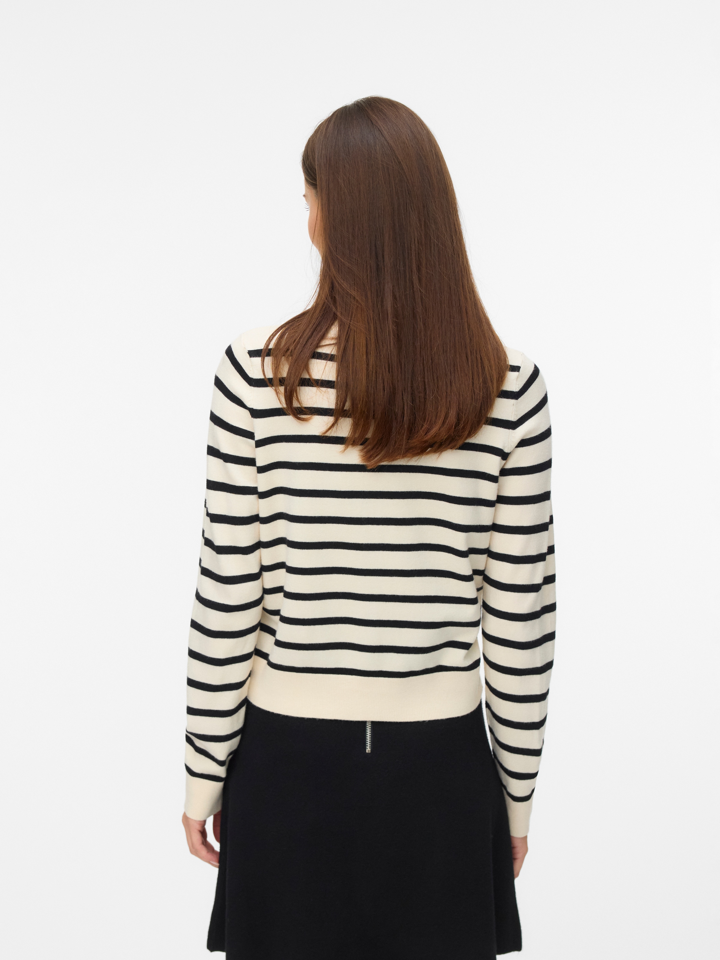 Vero Moda Strickjacke »VMSABA PLAIN LS O-NECK CARDIGAN NOOS«