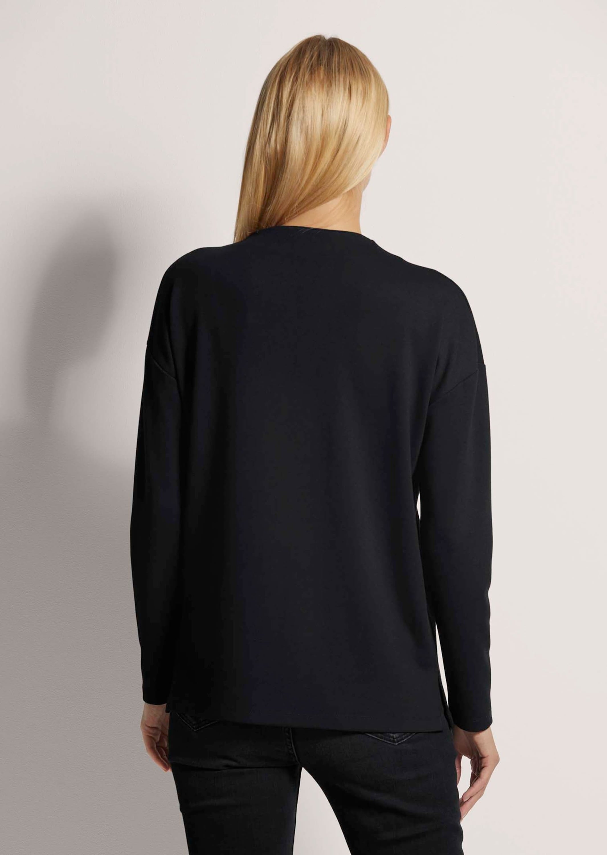 MADELEINE Langarmshirt »Sweatshirt Sweatshirt mit Strass-Besatz«