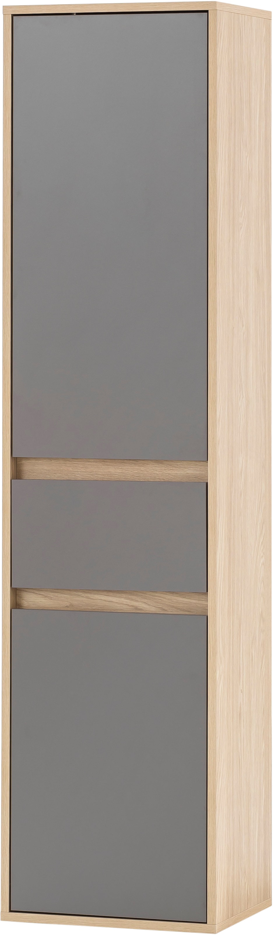 Hochschrank »Mali, Breite 40 cm«, Holzdekor mit fühlbarer Struktur, Grifflose Türöffnung