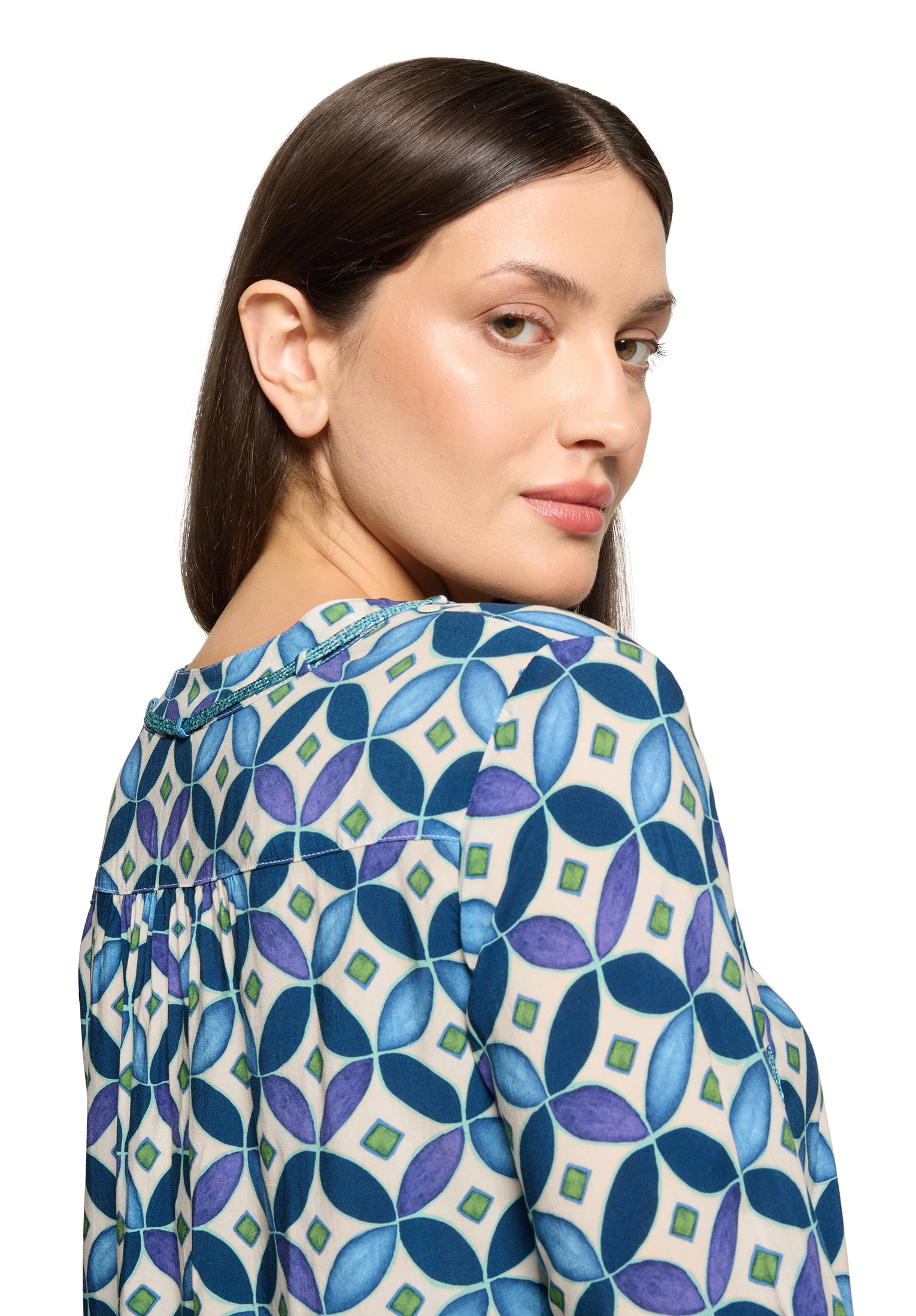 Cartoon Klassische Bluse »Blusenshirt mit Schnürung«