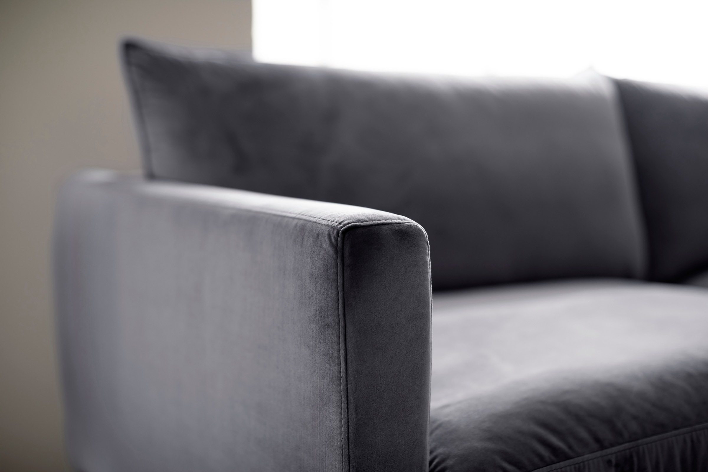 Trends by HG 3-Sitzer »Svea«, mit Metallfuß, frei im Raum stellbar