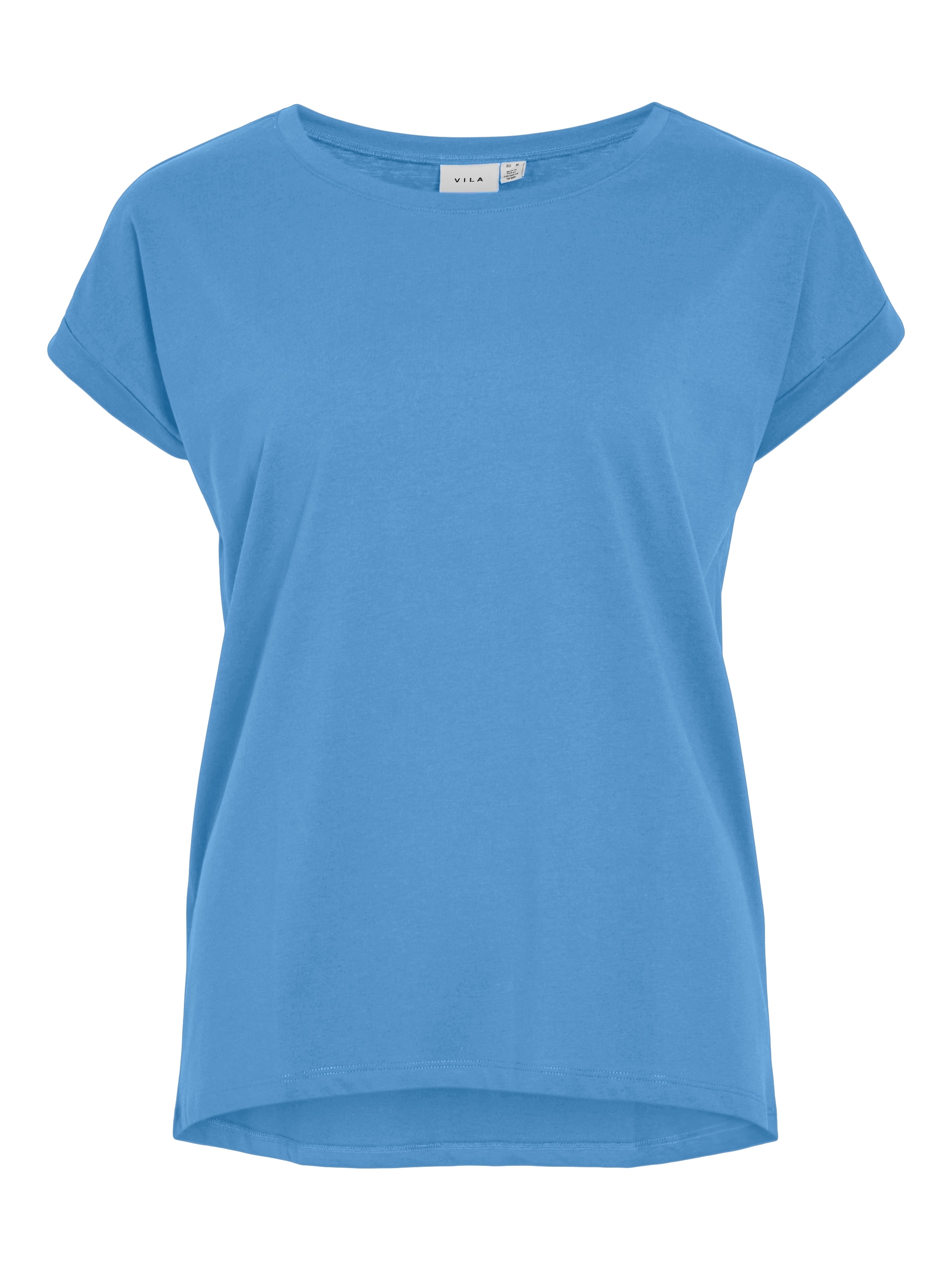 Vila Rundhalsshirt »VIDREAMERS NEW PURE T-SHIRT/SU-NOOS« Baumwollmischung, regular fit