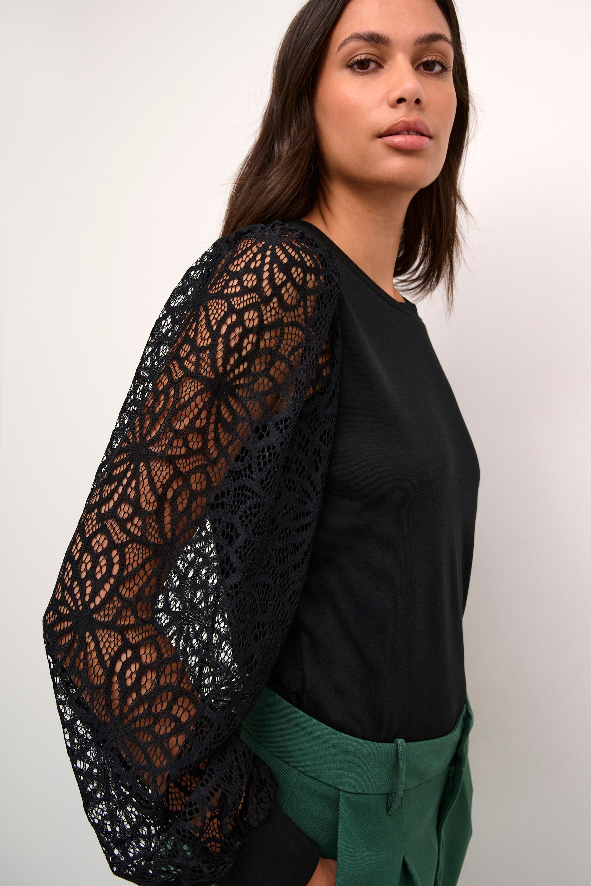 KAFFE Langarmbluse »Langarm-Shirt KAbecca«