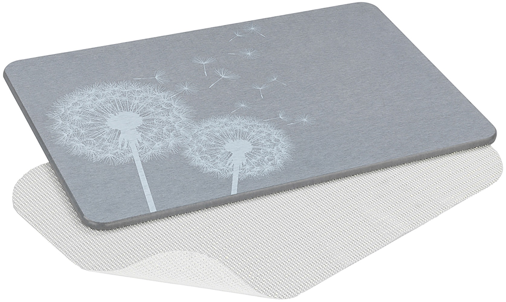 WENKO Badematte »Modell Astera«, schnell trocknend, rutschfest, stark wasserabsorbierend, aus Kieselgur