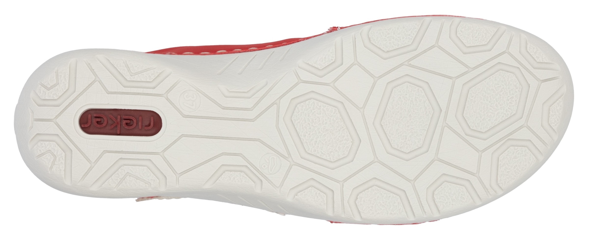 Rieker Sneaker, Halbschuh, Freizeitschuh, Schnürschuh mit Reißverschluss