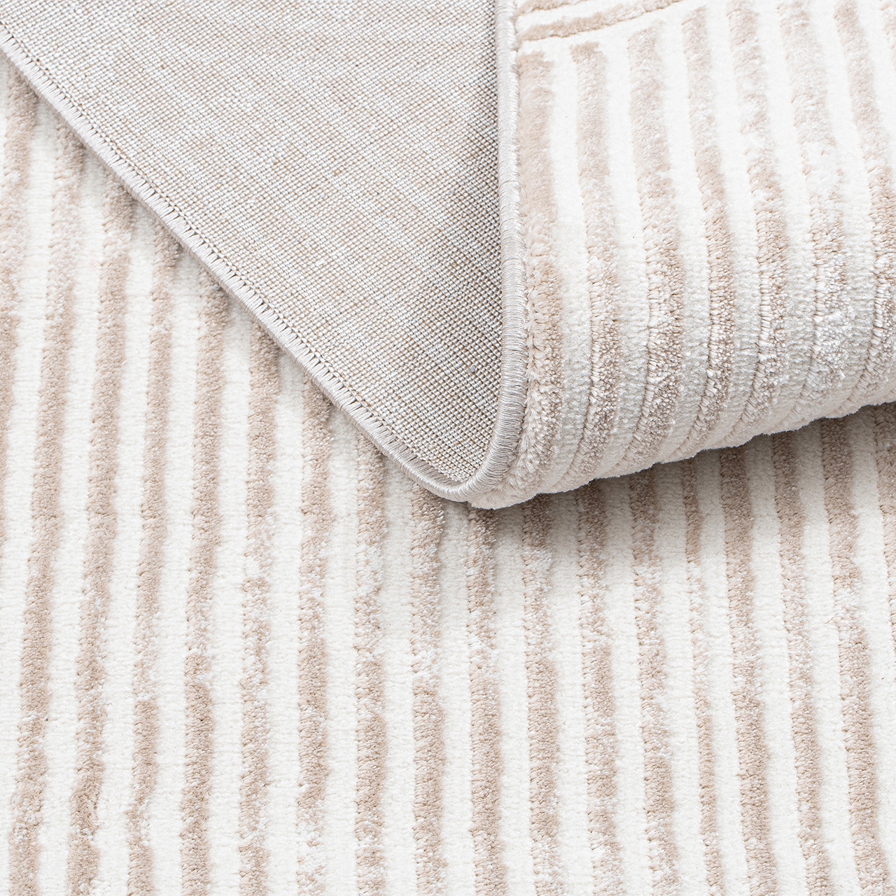 Sehrazat Teppich »Moda 1100 , auch als Läufer« rund 11 mm Höhe Kurzflor, grafisches Hoch Tief  Muster, Wohnzimmer